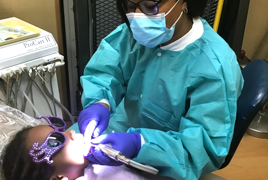 Sabal Palm Elementary School dental clinic. Courtesy: UCF Center for Community Partnerships